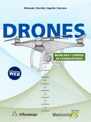 cover image of Drones. Modelado y control de cuadricópteros